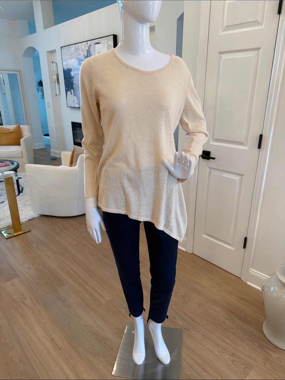 Lisa Rinna Dark Rinse Denim Jeans - Picture 9 of 10